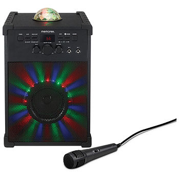 Memorex Bluetooth Karaoke Machine MJB179B, Color: Black - JCPenney