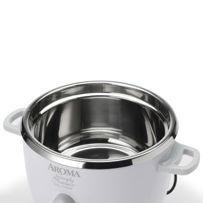 Aroma ARC-757SG Simply Stainless 14-Cup (Cooked) Rice Cooker