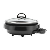 PXLSG PowerXL Smokeless Grill Family Size- with Tempered Glass Lid with  Interchangeable Grill and Griddle Plate and Turbo Speed Smoke