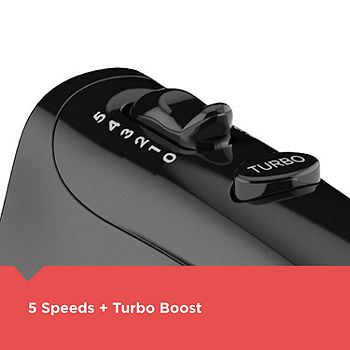 BLACK+DECKER MX600 Helix Performance Premium 5-Speed & TURBO Hand Mixer  Black