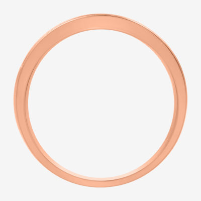 I Said Yes (H-I / I1) Womens 3/8 CT. T.W. Lab Grown White Diamond 14K Rose Gold Over Silver Side Stone Halo Bridal Set