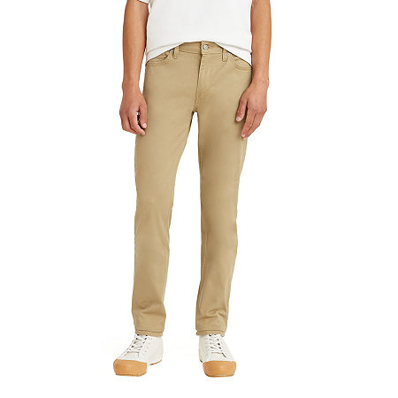 Levi's Mens 511 Slim Fit Jeans - Stretch, 40 30, Beige