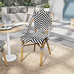 Gallardio Contemporary Weather Resistant Patio Dining Chair
