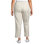 Marilyn Monroe-Plus Womens Straight Fit Ankle Pant