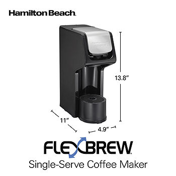Hamilton Beach - FlexBrew Single-Serve Coffee Maker - Black