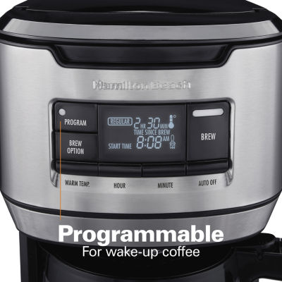 Hamilton Beach 14-Cup Programmable Front Fill Coffee Maker 46390