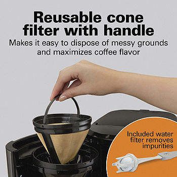 Hamilton Beach FrontFil® 14 Cup Programmable Coffee Maker
