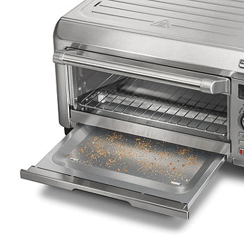 Hamilton Beach 4-Slice Sure-Crisp Air Fryer Toaster Oven in Stainless Steel