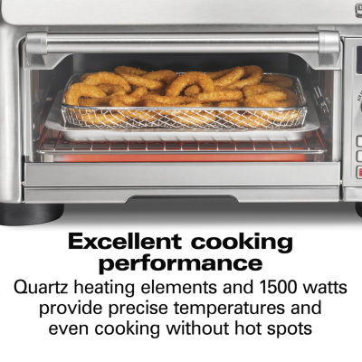 Hamilton Beach 4-Slice Professional Sure-Crisp Air Fry Digital Toaster Oven