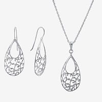 Sterling Silver 2-pc. Jewelry Set, One Size