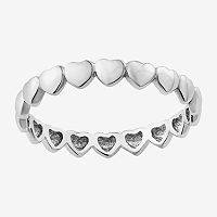 19MM Sterling Silver Band, 9, Nocolor