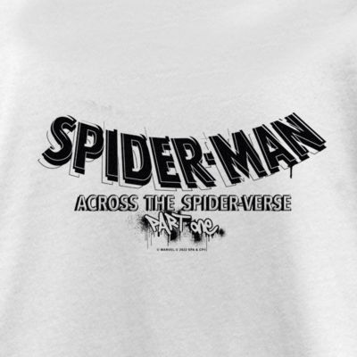 Little & Big Girls Spider-Man: Across The Spider-Verse Crew Neck Short Sleeve Marvel Spiderman Graphic T-Shirt