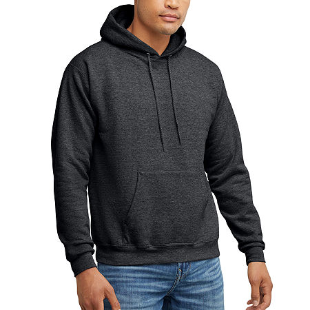 Hanes Unisex Adult Long Sleeve Hoodie, Small, Black