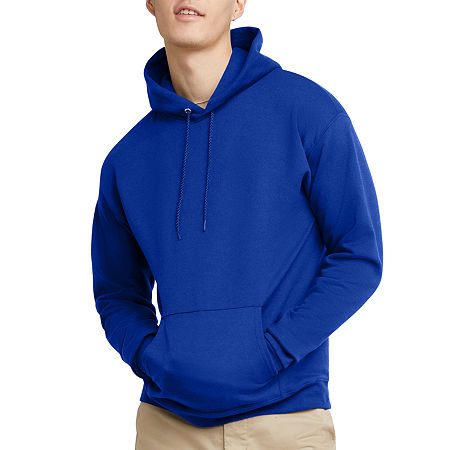 Hanes Unisex Adult Long Sleeve Hoodie, 3x-large, Blue