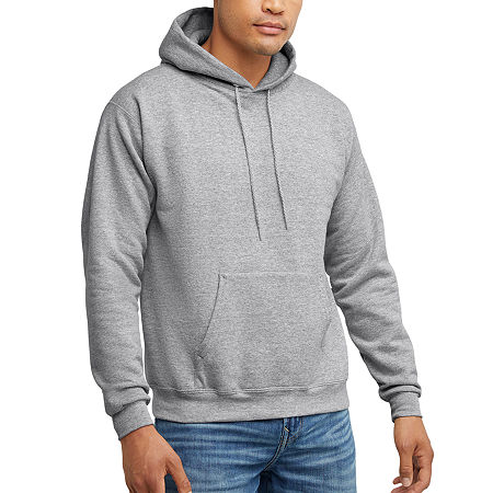 Hanes Unisex Adult Long Sleeve Hoodie, X-large, Gray