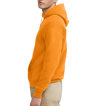 Hanes Unisex Adult Long Sleeve Hoodie, Small, Orange