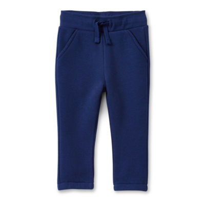 Okie Dokie Baby Boys Cinched Fleece Sweatpant