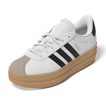 adidas Girls Vl Court Bold Sneakers, 4 Medium, White