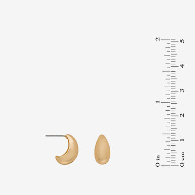 Bijoux Bar Delicates Gold Tone Womens Drop Earrings