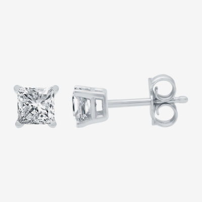 Classic Collection 1/2 CT. T.W. Mined White Diamond 10K Gold 3.9mm Stud Earrings