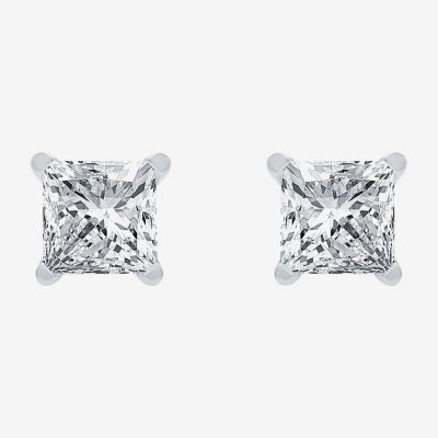 Classic Collection 1/2 CT. T.W. Mined White Diamond 10K Gold 3.9mm Stud Earrings