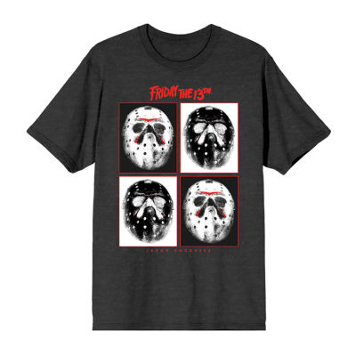 Mens Short Sleeve Friday The 13th Graphic T-Shirt