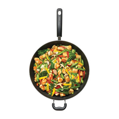 T-Fal Essentials 14" Aluminum Non-Stick Wok