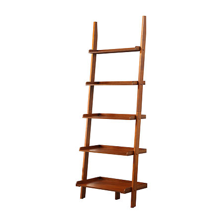 American Heritage Cormac Bookshelf Ladder, One Size, Brown