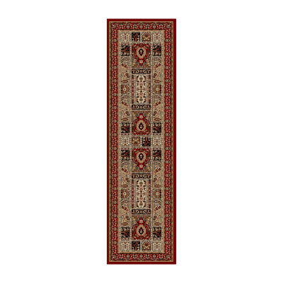 Como Panel Kerman Traditional Oriental Indoor Rectangular Runner
