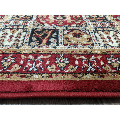 Como Panel Kerman Traditional Oriental Indoor Rectangular Runner
