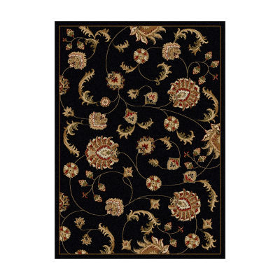 Radici Como Transitional Floral Rectangular Indoor Area Rug