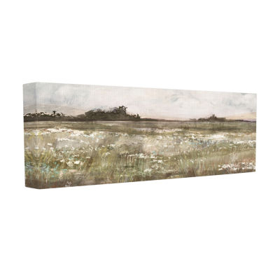 Stupell Industries Rural Country Meadow Canvas Art