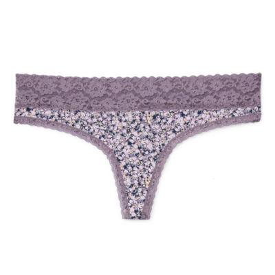 Arizona Body Organic Cotton with Lace Thong