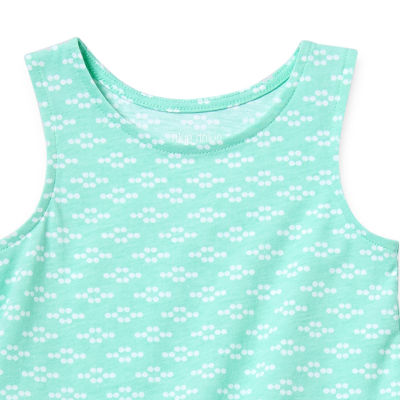 Okie Dokie Toddler & Little Girls Round Neck Tank Top