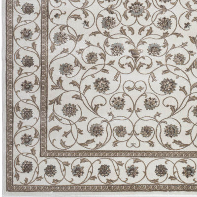 Radici Pisa Arabesque Traditional Oriental 26"X91" Indoor Rectangular Runner