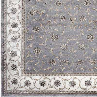 Radici Pisa Arabesque Traditional Oriental Indoor Round Area Rug