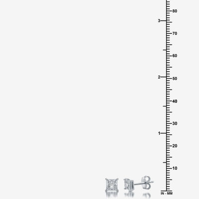 1/6 CT. T.W. Mined White Diamond 5.3mm Stud Earrings