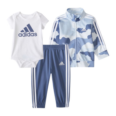 adidas Baby Boys 3-pc. Pant Set