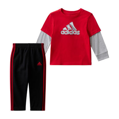 adidas Baby Boys 2-pc. Pant Set