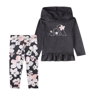 adidas Baby Girls 2-pc. Legging Set