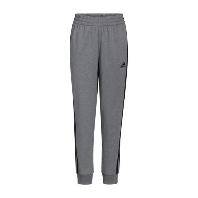 adidas Toddler Boys Mid Rise Cuffed Fleece Jogger Pant