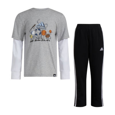 adidas Toddler Boys 2-pc. Pant Set