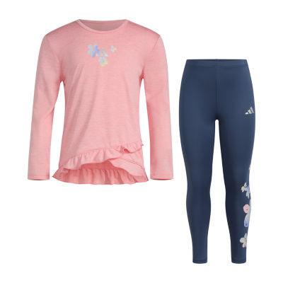 adidas Toddler Girls 2-pc. Legging Set