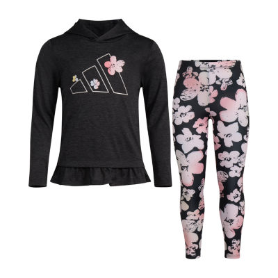 adidas Toddler Girls 2-pc. Legging Set