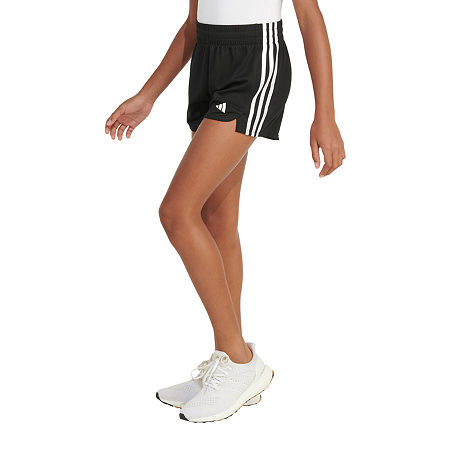 adidas Big Girls Running Short, X-large (16), Black