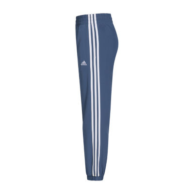 adidas Big Kid Girls Mid Rise Cuffed Drawstring Pant