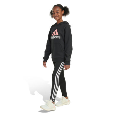 adidas Big Girls Fleece Hoodie