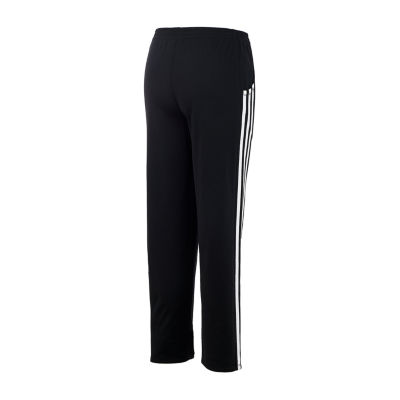 adidas Big Girls Mid Rise Tapered Track Pant