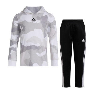 adidas Little Boys 2-pc. Pant Set