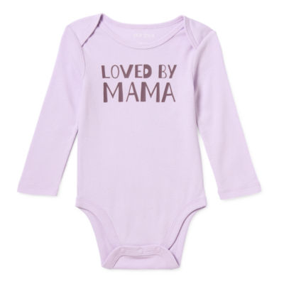 Okie Dokie Baby Girls Long Sleeve Bodysuit